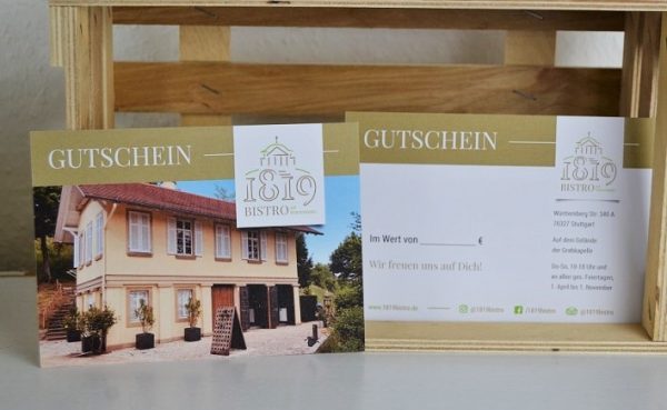 Gutschein 1819 Bistro